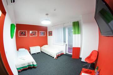 Фото номера Двухместный номер с 2 отдельными кроватями Отель GarageHotel г. Влоцлавек 14