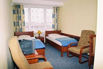 Фото номера Двухместный номер с 2 отдельными кроватями Отель Hotel Kujawy г. Влоцлавек 6