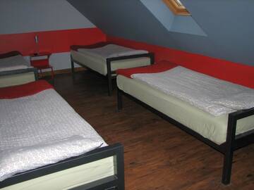 Фото номера Четырехместный номер Хостелы Hostel Fabryka г. Влоцлавек 6